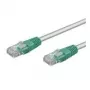 wentronic - cabo crossover - RJ-45 (M) para RJ-45 (M) - 5,0 m - UTP - CAT 6 - cinzento (68478)