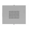 Armário rack LANBERG FF01-8047-12SL 47U 800x1000 mm cinzento com portas frontal e traseira de vidro e espaço para painel LCD