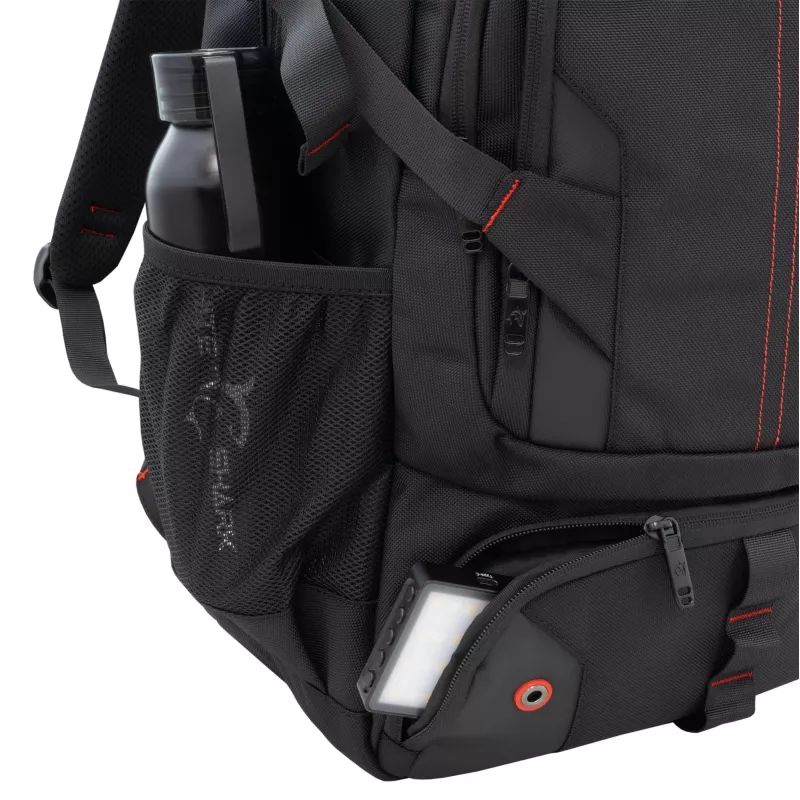 Mochila White Shark VOYAGER GBP-012 — preto, design resistente e repelente à água