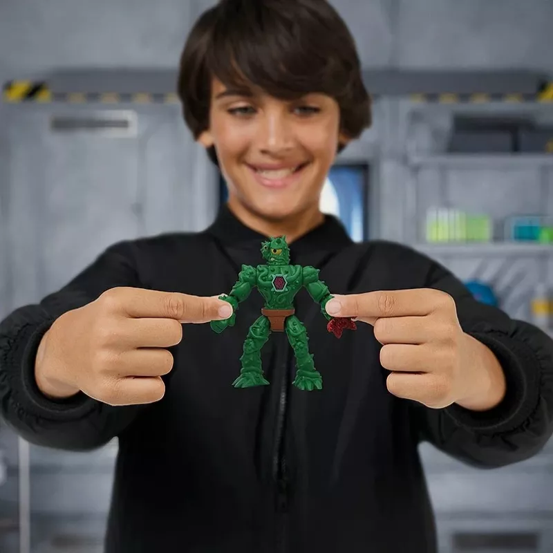 Conjunto de figuras Cobi Mr Beast Lab Hybrids — figuras de ação colecionáveis da Cobi