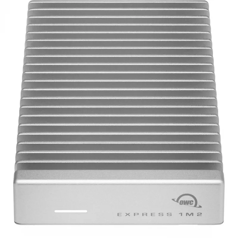 Other World Computing OWC Express 1M2 - caixa de armazenamento - cartão M.2 NVMe - USB4 - prateado (OWCUS4EXP1M2)