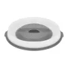 Tampa para alimentos JATA HACC4530 Cinzento Branco Redonda 26 cm