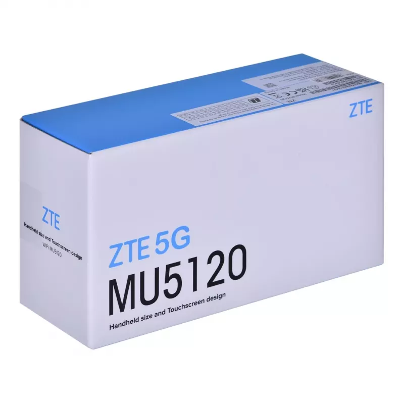 ZTE MU5120 router móvel 5G com Wi-Fi 6, AX3600, powerbank de 10000 mAh, USB-C, cinzento