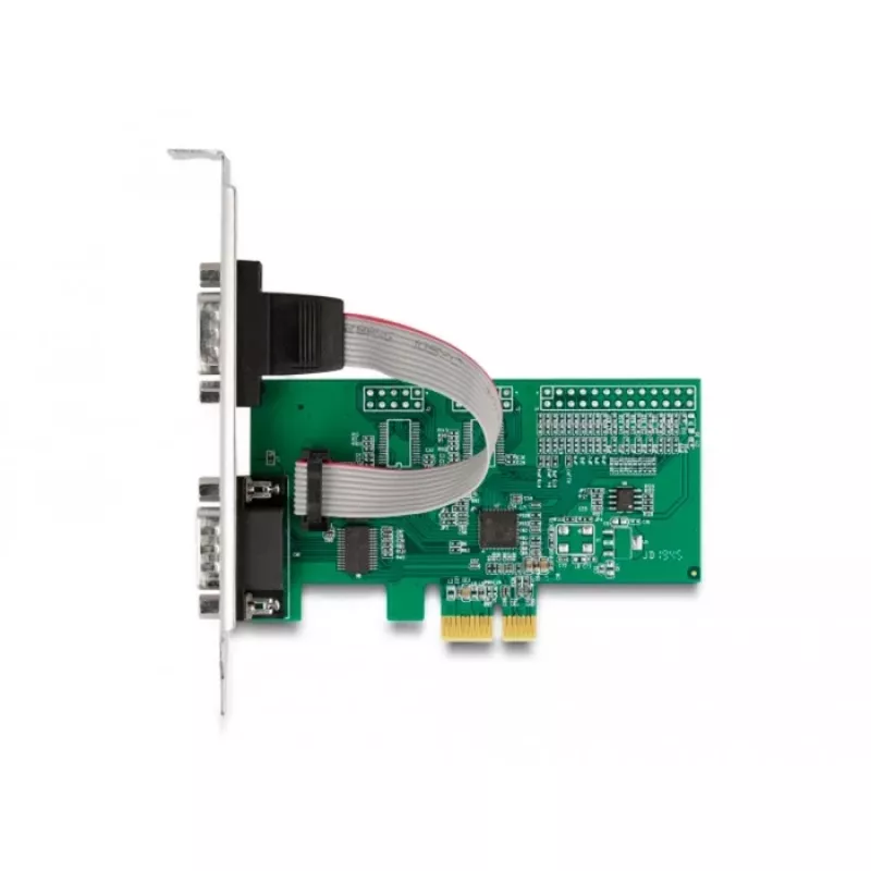 Placa adaptadora série PCIe DeLOCK 89555 - 2 x RS-232