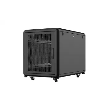 Armário rack Lanview RSL12U61BL 12U preto 600 kg IP20
