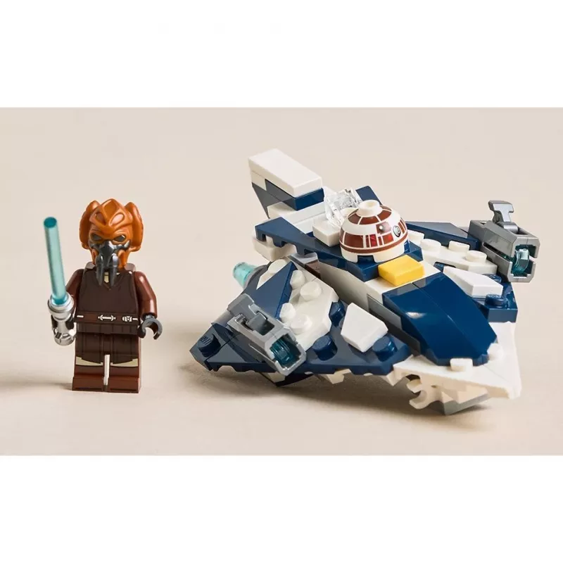 LEGO Microfighter Star Wars Plo Koons Jedi Starfighter 75400 — 89 peças, 1 minifigura, idade 6+