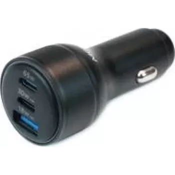 Mobilis Energia carregador 95W para automóvel 2 USB-C 1 USB-A SB (020018)