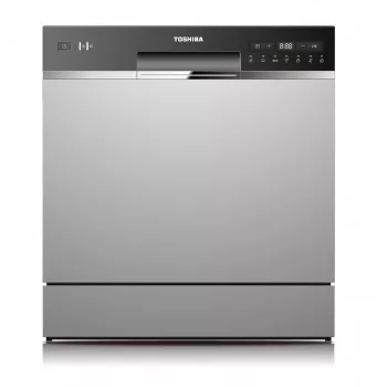 Máquina de lavar louça de encastrar Toshiba DW-08T2EE(S)-PL — 8 serviços, classe de eficiência energética F, 49 dB, 55×59×50 mm