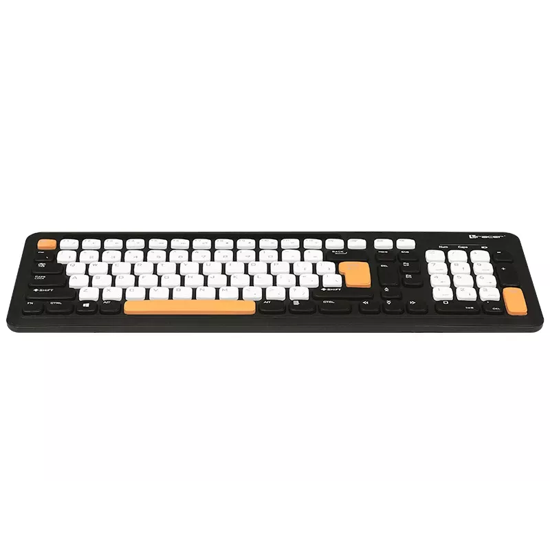 Teclado sem fios Tracer Greg RF, 2,4 GHz, tamanho completo, preto