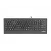 Natec Barracuda - teclado - US - preto - teclado - inglês US - preto
