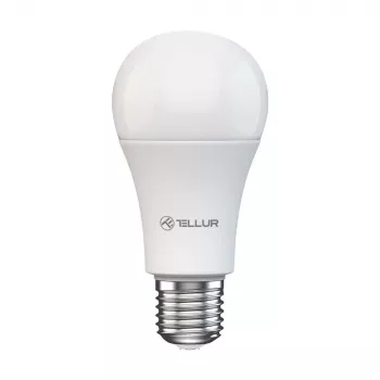 Lâmpada Smart WiFi Tellur TLL331341 9W RGB dimmer — Wi‑Fi RGB LED 9W, regulável