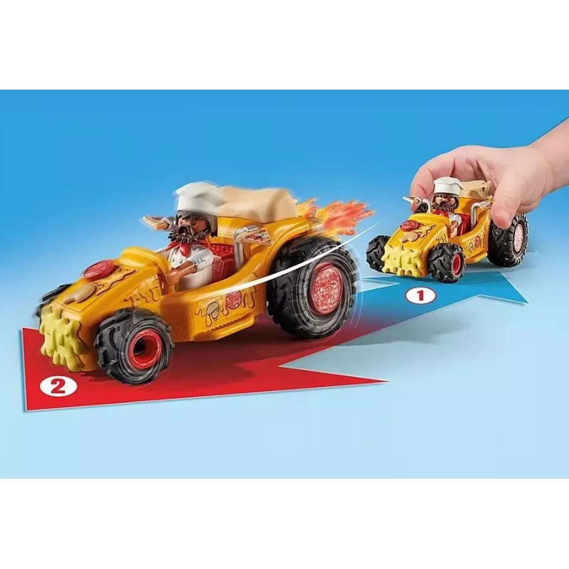 Conjunto de figuras Funstars 71634 Racing: Pizza