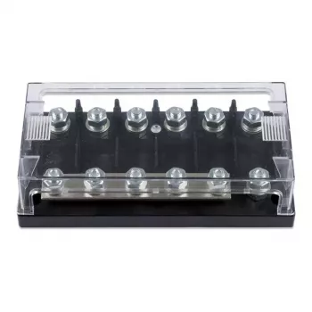 Porta-fusíveis 6 vias Victron Energy CIP050060000 para fusível MEGA
