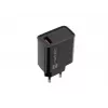 Natec Ribera NUC-2058 carregador de parede, 18 W, 1x USB-A, até 3 A, Quick Charge 3.0, Samsung AFC, Huawei FCP/SCP, preto