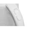 Chaleira elétrica LAFE LAFCZA45865, aço inoxidável, 0,6 L, 600 W, cinzento claro, tampa de bloqueio rebatível