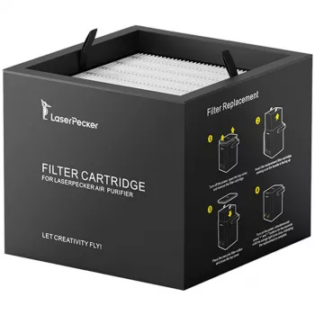 Cartucho de filtro de fumo LaserPecker LP-APF para purificador de ar de gravador laser