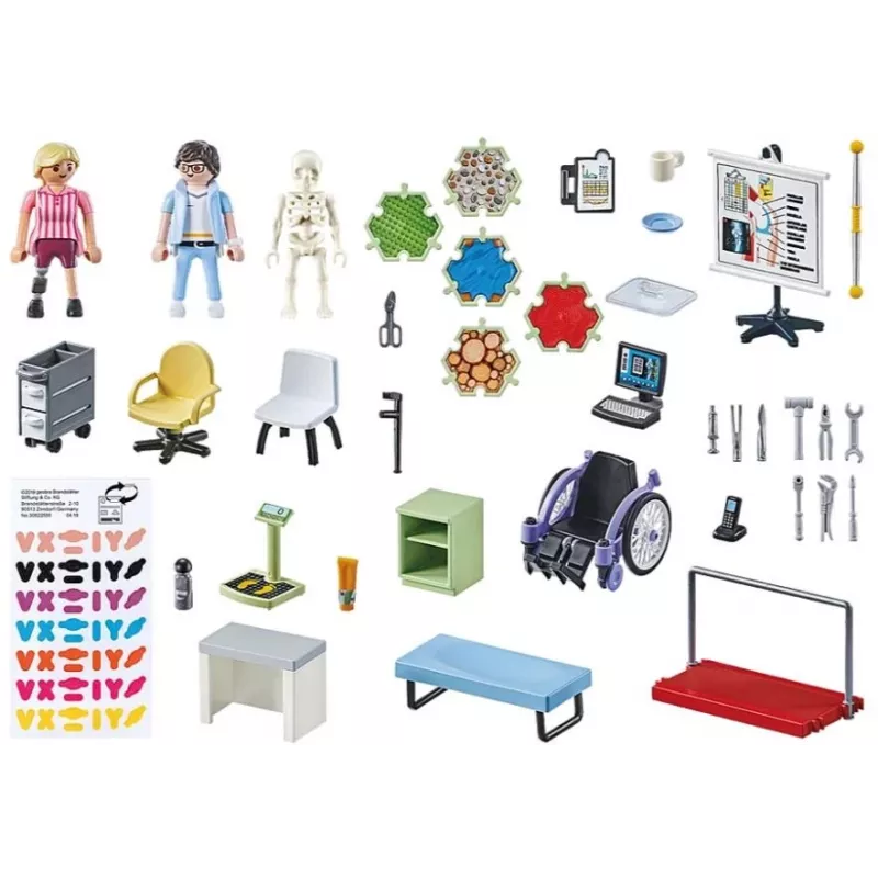 Conjunto de figuras Action Heroes 71617 Ortopedia
