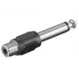 Adaptador de cabo Microconnect AUDANG 6,3 mm RCA preto