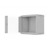 Armário de rack Lanberg WF03-5309-10S 9U rack de parede preto