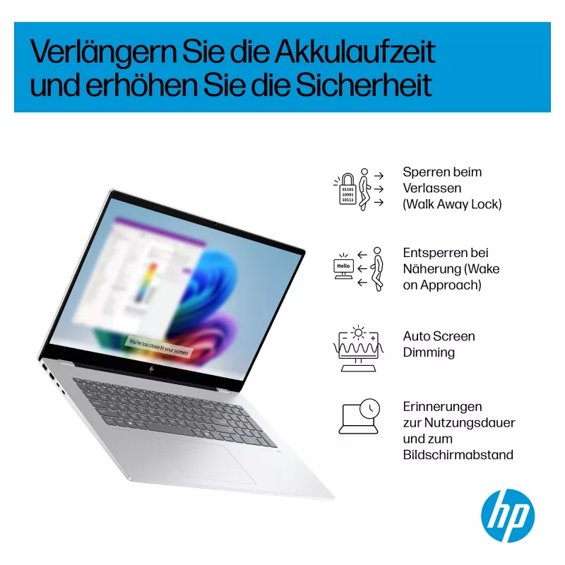Portátil HP OmniBook 7 Next Gen AI 17-dc0074ng - Intel Core Ultra 7 258V / 2.2 GHz - Win 11 Pro - Intel Arc Graphics 140V - 32 GB RAM - 1 TB SSD NVMe - 43,9 cm (17.3) (CV1J6EA#ABD)