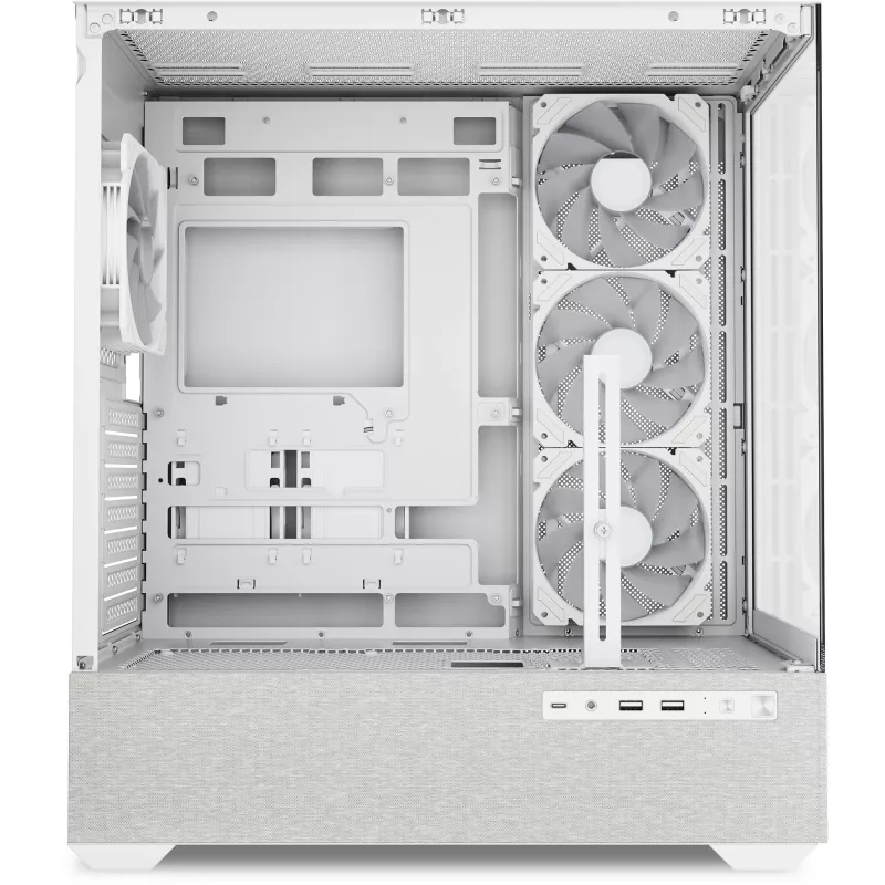 Caixa de computador Sharkoon AK7 ARGB ATX branca