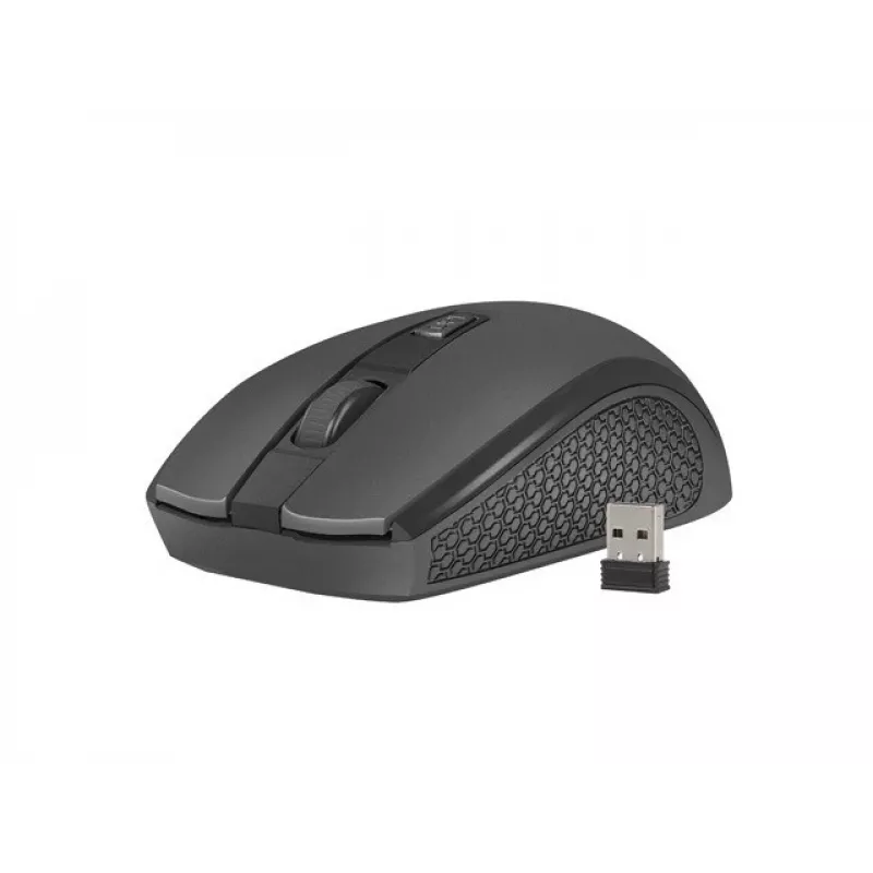 Natec Squid NZB-1989 Kit de teclado e rato sem fios, disposição US, preto