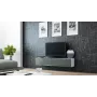 Suporte de TV Cama VIGO 140 30/140/40 branco/cinzento brilhante
