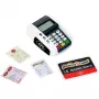 Terminal POS com luz e som, brinquedo de faz de conta