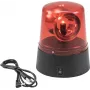 Luz de polícia mini LED EUROLITE 50603662 vermelha – recarregável por USB, luz de aviso compacta a pilhas