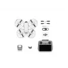 Drone DJI Flip com comando DJI RC 2, 48 MP, 4K HDR (3840x2160), 3110 mAh, 16 m/s, até 31 min de voo, menos de 249 g, preto/branco