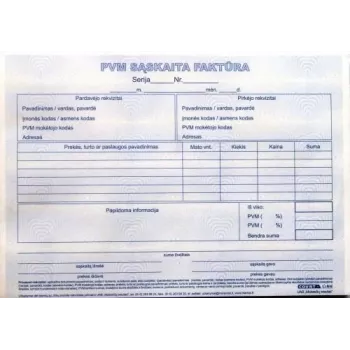 Fatura com IVA 1+1 SC, A5, 2 × 50 fl.