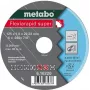 Disco de corte Metabo 616226000 centro plano para aço inoxidável