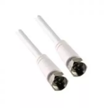 Cabo coaxial Schwaiger KVC299 052 F F standard 10 m branco
