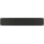Tampa cega LOGON RAB105BL preta 2U acessório para rack