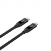 Cabo USB-C Unitek C14100ABK01-2M – 2 m, 100 W Power Delivery, 40 Gbit/s dados