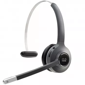 Cisco Headset 561, auricular DECT sem fios single-on-ear com base multi-fonte para EUA e Canadá, antracite, 1 ano de garantia limitada (CP-HS-WL-561-M-EU=)
