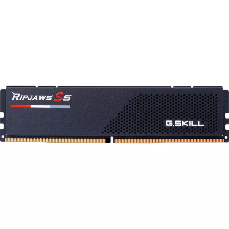 DIMM 48 GB DDR5-6000 (2x 24 GB) Dual-Kit, memória RAM preta, F5-6000J4048F24GX2-RS5K, Ripjaws S5, INTEL XMP