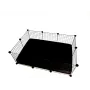 Gaiola modular C&C 3x2 110x75 cm porquinhos-da-índia, ouriços, preto