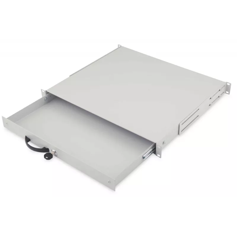 Gaveta de teclado com apoio para documentos Digitus DN-19 KEY-1U