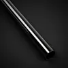 Tubo rígido de latão sem chanfro Bitspower 14 mm DE, 500 mm, preto brilhante