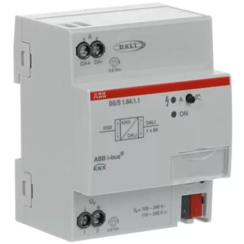Gateway/controlador ABB 2CDG110198R0011, IP20, 264 V entrada, 70×63,5×90 mm, cinzento
