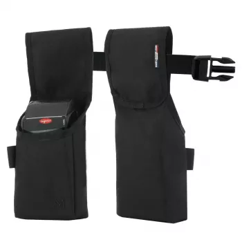 Suporte universal para terminais POS/leitores de códigos móveis + cinto