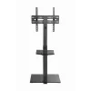 Suporte de chão para TV GEMBIRD TVS-55T-02 para televisores de 32–55 polegadas, aço, altura 600 mm, VESA 100x100–400x400, carga máxima 35 kg