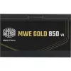 Fonte de alimentação Cooler Master MWE Gold 850 V3 850W 80+Gold não modular ATX 3.1 ventoinha 120mm garantia 5 anos