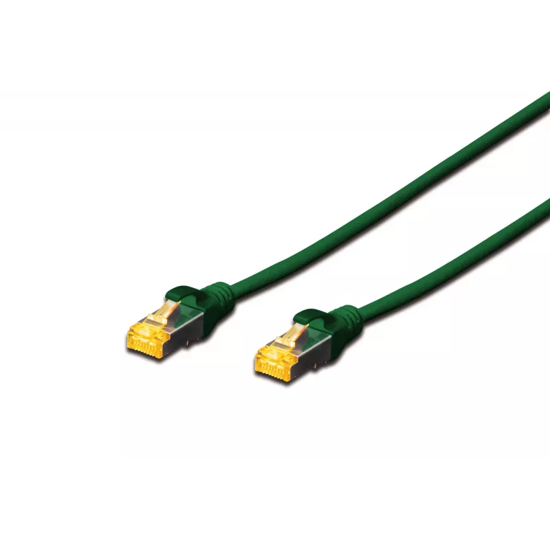 Cabo de rede Digitus CAT 6A S/FTP DK-1644-A-010/G 1m verde