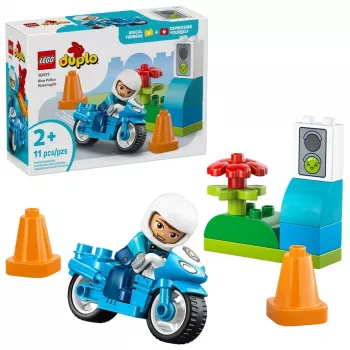LEGO DUPLO 10471 Mota de Polícia Azul