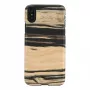 Capa para smartphone man and wood para iPhone X/XS – ébano branco preto