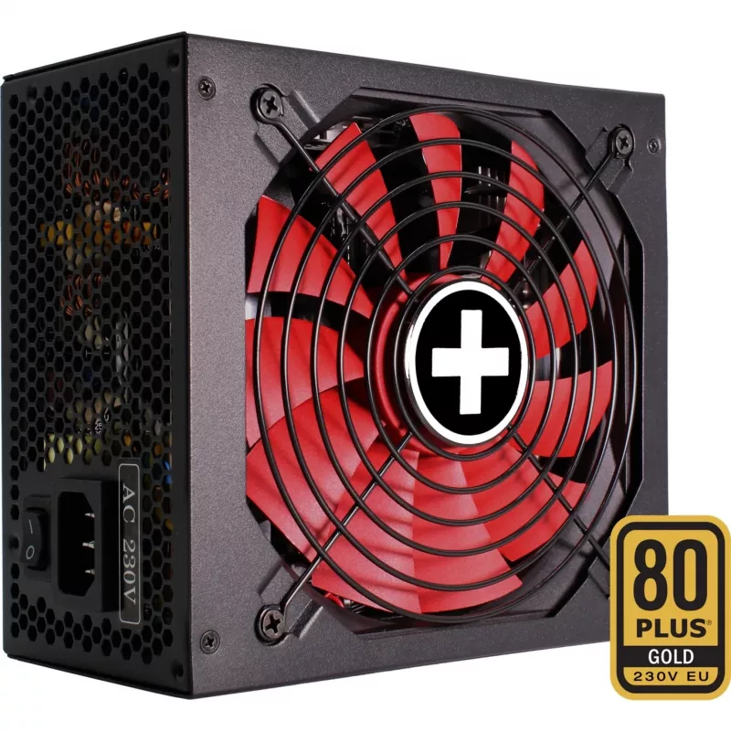 Fonte de alimentação XILENCE 750W, 80 PLUS GOLD, PFC ativo, XN173