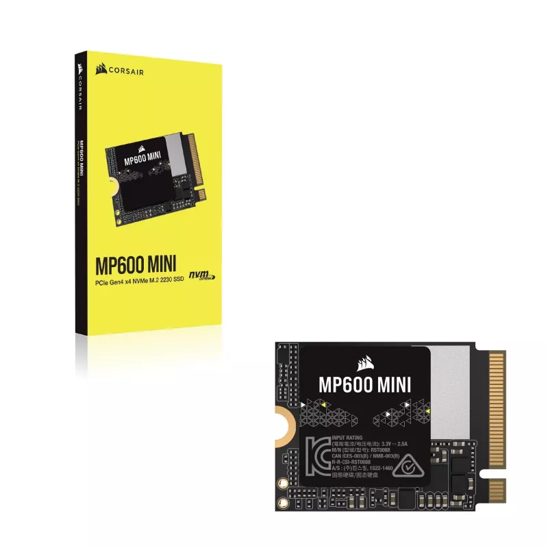 Corsair MP600 Mini - SSD - 2 TB - interno - M.2 2230 - PCIe 4.0 x4 (NVMe)