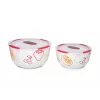 Conjunto de taças OURSSON BS4781RC/DC Redondo Cerâmica 3L Branco 2 unid.
